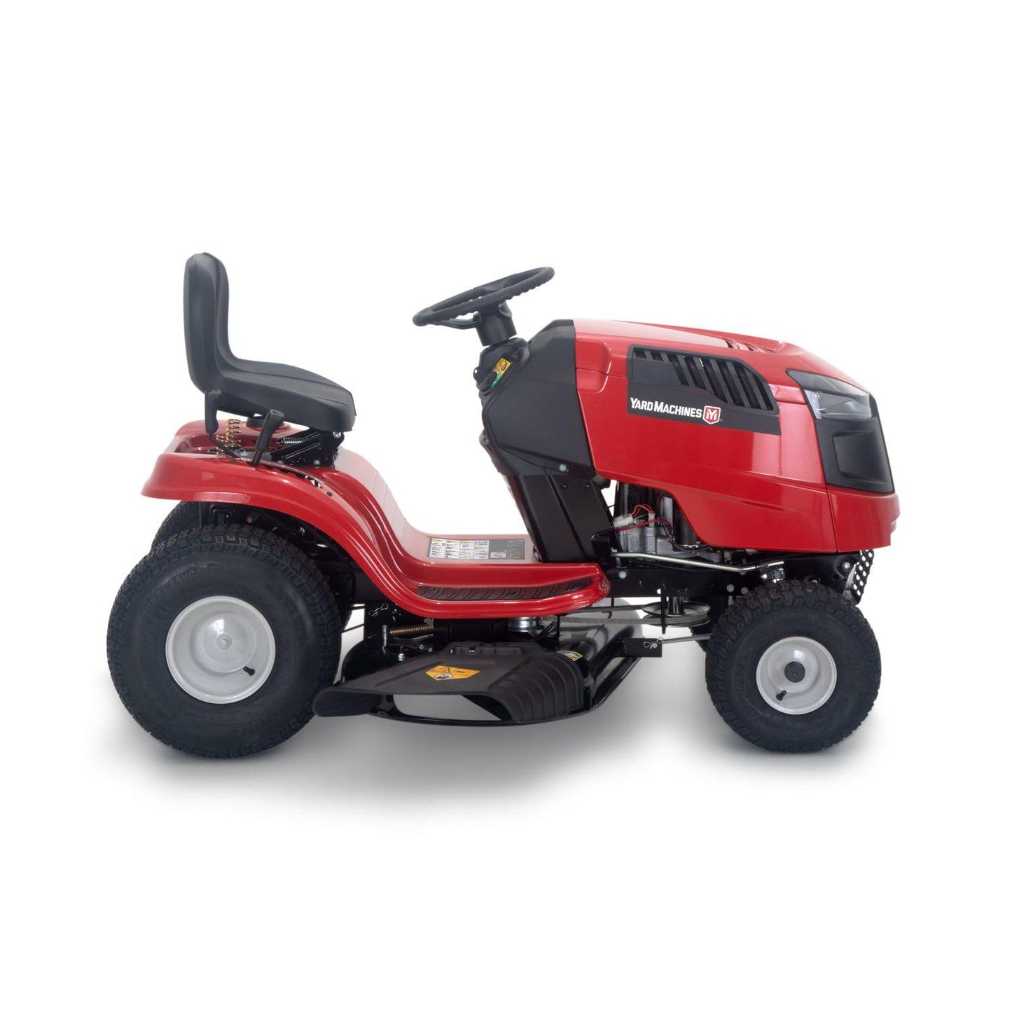 Yard Machines 42-in Riding Lawn Mower with 500cc Briggs & Stratton Gas Powered Engine
